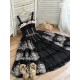 Miss Point Point Garden Embroidered Tiered JSK(Reservation/3 Colours/Full Payment Without Shipping)